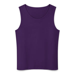Camisetas sin mangas de algodón 100% de alta calidad para hombre, logotipo personalizado impreso, chaleco de gimnasio, ajuste elástico, diseño liso a granel - Product Image 5