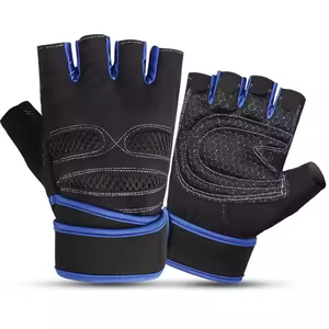Gants de gymnastique avec logo brodé personnalisé du meilleur fabricant pour le sport, l'entraînement, la musculation et l'haltérophilie. - Product Image 1
