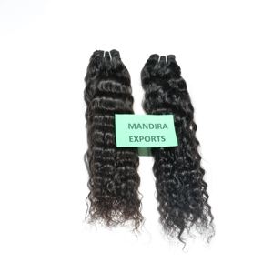 Wholesale 100% Cheap Unprocessed Indian Virgin Hair Remy Cuticle Aligned Black Kinky <b>Curly</b> <b>Bundles</b> Human Hair Extensions - Product Image 1