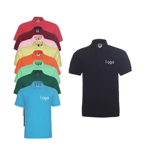 เสื้อโปโลผ้าคอตตอน35โพลีเอสเตอร์65ระบายอากาศได้ดีสีเรียบ - Product Image 4