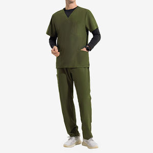 Uniformes Médicos de Alta Calidad, Uniformes de Hospital Hechos de Rayón, Color Personalizado, Unisex Disponible, Venta al por Mayor - Product Image 2