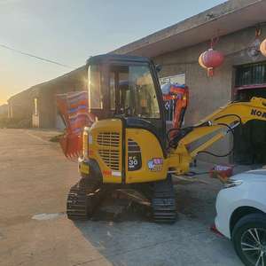 รถขุดดินระบบไฮดรอลิก3ตันรถขุดใช้ PC30 Komatsu ของแท้จากญี่ปุ่น - Product Image 6