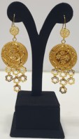Meilleur Prix Haute Qualité Dubaï Plaqué Or 24 Carats Ensemble Collier Long Bicolore Cinq Grammes Bijoux Tendance