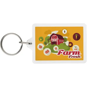 Porte-clés rectangulaire personnalisé C1 Vito, porte-clés promotionnel haut de gamme pour la publicité automobile et en magasin - Product Image 2