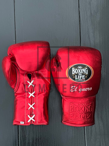 Guantes de Boxeo GYMSTERO de Piel Vacuna Genuina de Alta Calidad, Precio al por Mayor, Sin Boxeo No Hay Vida, Guantes de Sparring con Cordones y Logotipo Personalizado - Product Image 6