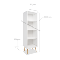 Services OEM et ODM pour bibliothèque en MDF pour poupée de maison, provenant du fabricant
