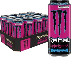 Bebida Energética Original Monster Rehab Wild Berry Tea – Infusión Energética Frutal, Precio al por Mayor - Product Image 3