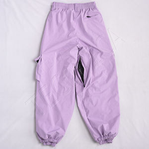 Nueva ropa de calle con estilo, pantalones de esquí para exteriores, pantalones Cargo holgados para hombres, transpirables, multibolsillos, Unisex, pantalones de esquí de pierna ancha holgados para hombres - Product Image 3