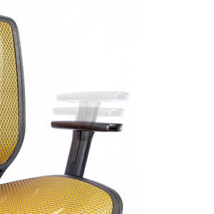 Adjustable Executive Office <b>Chair</b> with Modern Design and Adjustable Height Armrest - Product Image 2