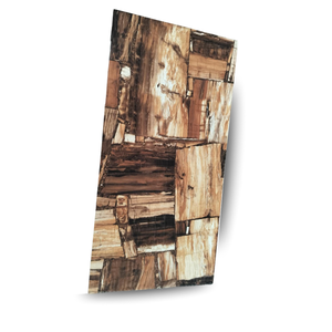 Porcelaine émaillée durable 600x1200mm carreaux en bois de verre très brillants pour salon chambre bureau hôtel - Product Image 1