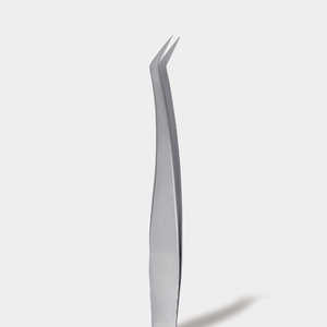 Pince à épiler tout-en-un en acier inoxydable pour sourcils et extensions de cils, applicateur de cils à pointe fine - Product Image 1