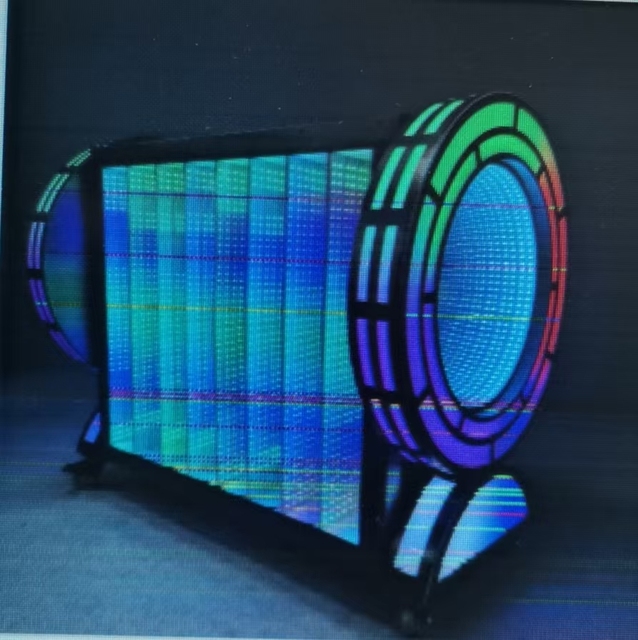 3D Infinity DJ Booth Indoor Club Events Home Led DJ Booth Charming Led With Lights