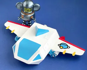 TH CB-259定制提供OEM星形船形状饼干玩具折叠盒设计白纸纸板批发
