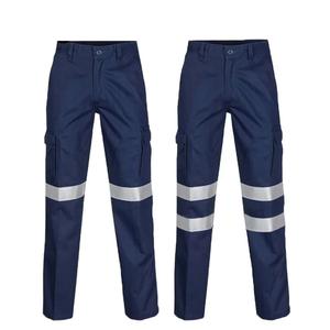 2025 Custom Unisex Cargo Pants 100% Cotton Double <b>Safety</b> Working Cargo Pants for Work <b>Safety</b> in Wholesale Price - Product Image 1