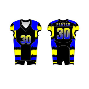 Uniforme de football américain de qualité supérieure à séchage rapide, style unique, personnalisable, sublimation, vêtements de football américain en gros - Product Image 2