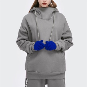 เสื้อฮู้ดบัลลาคลาวาคุณภาพสูง ผ้าฝ้าย 100% เสื้อฮู้ดแบบสวมหัว เสื้อฮู้ดปักลาย - Product Image 3