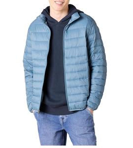 Hot Sale Premium New Design Custom Bubble <b>Hoodie</b> Winter Keep Warm Padded Jacket Plain Men Puffer Jacket Wholesale Breathable - Product Image 2
