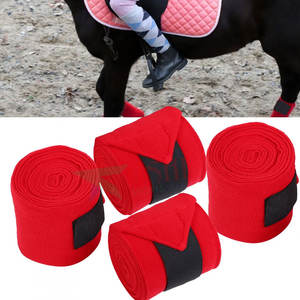 Bandages de polo en polaire de haute qualité avec logo personnalisé Fabrication personnalisée de bandage de jambe de cheval durable - Product Image 6