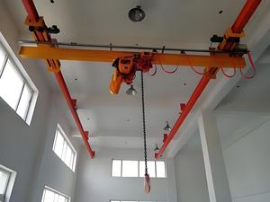 2025 thiết kế mới LX loại <span class=keywords><strong>monorail</strong></span> underslung dầm đơn trên không cần cẩu 3-20 tấn cầu trục treo cho hội thảo sử dụng - Product Image 5