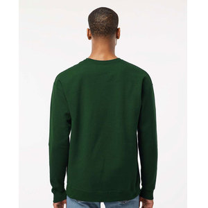 Sudaderas gráficas Manta larga Sudadera verde Hombre Alta calidad Impresión personalizada Algodón En blanco Sudadera de lana lisa - Product Image 3