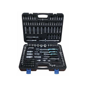 Jeu de clés à douille chromées 1/4'', 3/8'', 1/2'' de qualité DIY pour réparation, personnalisable OEM - Product Image 1