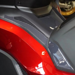 3D Resin Gel Scooter <b>Footrest</b> Stickers for Honda Forza 750 2021-2026 - Product Image 1