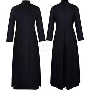 Ropa de Iglesia para Sacerdote, al por Mayor, Nueva Llegada, Personalizable, Sólida, Transpirable, Étnica, de Algodón, Manga Larga, Largo hasta el Tobillo - Product Image 6