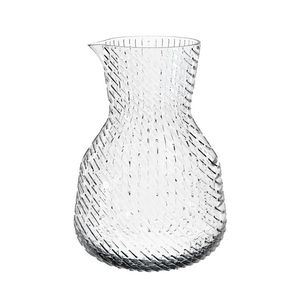 Elegante jarra con combinación de cuerpo de vidrio y tapa de metal para ambiente industrial chic adecuado para hogares contemporáneos - Product Image 2