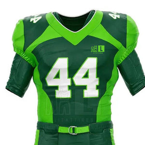 Vente en gros personnalisée, ensemble de maillots et de pantalons de football américain de style récent, conception personnalisée, uniforme de football américain à séchage rapide - Product Image 4