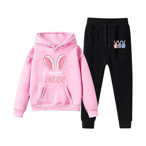 Nuevo chándal serigrafiado de calidad Premium para mujer, de algodón 100% Material jersey de, chándal serigrafiado para mujer - Product Image 4