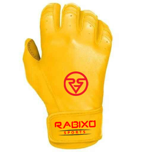 Artículos de outlet Listo para enviar Guantes de bateo de cuero de calidad extrema Nuevos guantes de bateo de béisbol Fábrica de material de cuero - Product Image 5