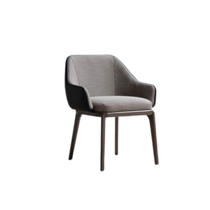 Chaise de salle à manger multicolore de mode moderne nordique chaise confortable en cuir ou en tissu pour restaurant d'hôtel à la maison - Product Image 2