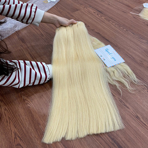 Extensions de cheveux vietnamiennes Machine trame 100% Remy Double dessiné cheveux humains cuticule cheveux alignés - Product Image 6