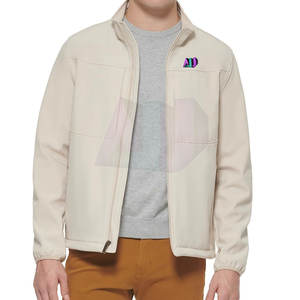 Veste d'hiver softshell légère pour homme - Écologique, respirante, logo frontal, tissu nylon/polyester, confortable et facile à porter - Product Image 5