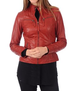 Casual and Formal Customized Reasonable Price Leather Jacket Breathable Winter Warm Women Casual Wear In genuine - Product Image 6