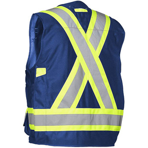 เสื้อกั๊กเพื่อความปลอดภัยเสื้อกั๊กสะท้อนแสงเสื้อกั๊กก่อสร้าง - Product Image 4