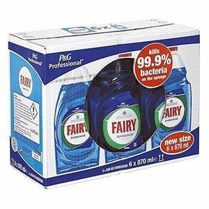 Fairy Antibacterial Washing up Liquid (870ml) - Pack de 6 - Product Image 3