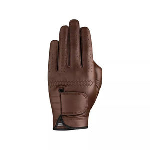 Vente en gros Gants de golf professionnels en cuir véritable Poignées faciles à porter respirantes durables Logo personnalisé imprimé pour le sport - Product Image 3