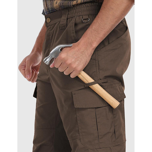 Pantalones Cargo Personalizados de Cintura Alta con Bordado, Triple Protección Impermeable, Cortavientos, Elásticos y Resistentes a Desgarros para Deportes al Aire Libre - Product Image 4