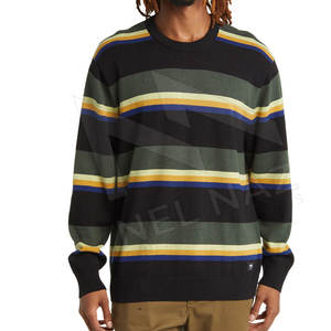 Fabricants de vêtements personnalisés pull d'hiver tricoté décontracté pour hommes respirant avec décoration de logo sur demande personnalisée - Product Image 2