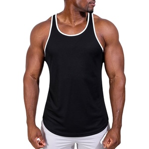 Camiseta Deportiva de Yoga de Diseño Resistente, 100% Algodón, 180 g/m², Precio Bajo, Logotipo Personalizado, Chaleco Deportivo Liso, OEM - Product Image 4