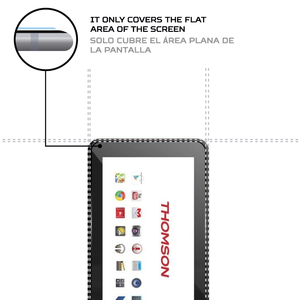 Protecteur d'écran antichoc pour tablette Thomson Primo 8 Premium, protection contre les chocs et les rayures - Product Image 4