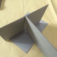 Inserts de col de chemise de doublure d'emballage en papier pliant en carton gris personnalisé couramment utilisé