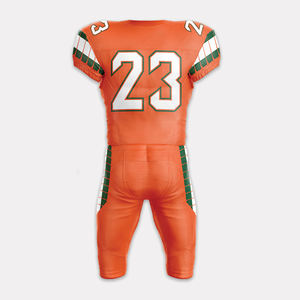 Uniforme de football américain sur mesure en polyester 100% meilleure fabrication et fournisseur uniforme de football américain porté par l'équipe - Product Image 3