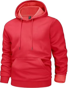 Sudaderas con Capucha Lisas al por Mayor para Hombre, Ropa Urbana, Logotipo Personalizado, 100% Algodón, Hombros Caídos, Estilo Holgado, para Invierno - Product Image 2