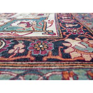 Tapis en laine noué à la main Aalam bleu à motif floral 9x12 rectangulaire pour la maison - Pae-5894 Haute qualité pour la chambre d'un adolescent - Product Image 3