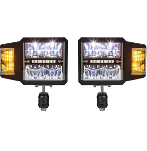 Meilleurs phares LED chauffants allemands pour déneigeurs avec signalisation multi-positions - Product Image 1