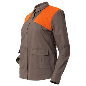 Camisa de caza personalizada para hombre superventas calidad premium 100% tela original transpirable de punto Upland camisas de tiro al aire libre - Product Image 3