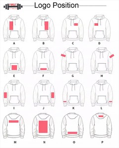 Streetwear personnalisé sans ficelle de haute qualité coupe-vent respirant 100% coton polaire unisexe sweats à capuche en éponge française 300gsm - Product Image 5