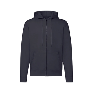 Cotton Fleece Oversized Mens Zip up Hoodies Streetwear 450gsm Casual Blank Customized basics <b>Hoodie</b> - Product Image 4